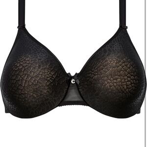 32G Chantelle Magnifique Seamless Underwire T-Shirt Bra in Black - NWT